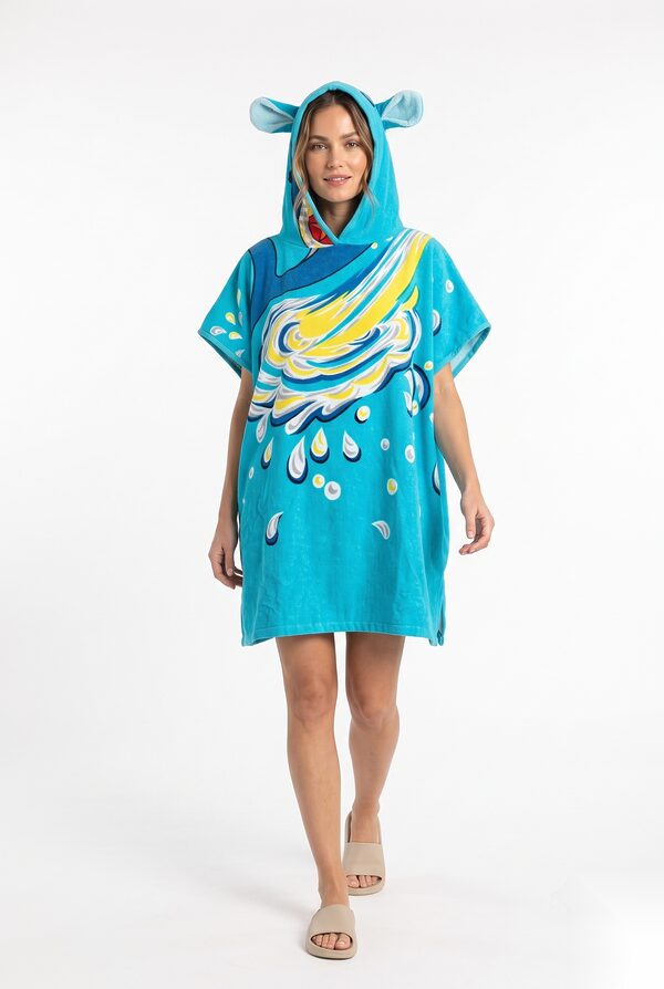 Beachwear worn by a model, KK Fashion Exports