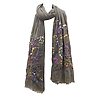 Wool Jacquard Embroidery Shawls