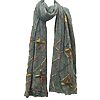 Wool Jacquard Embroidery Shawls
