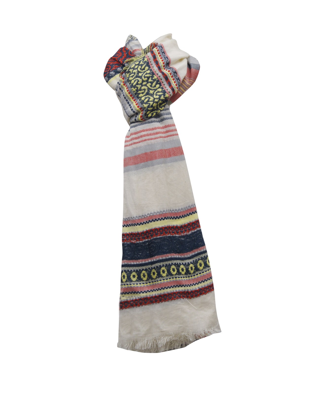Striped cotton wrap