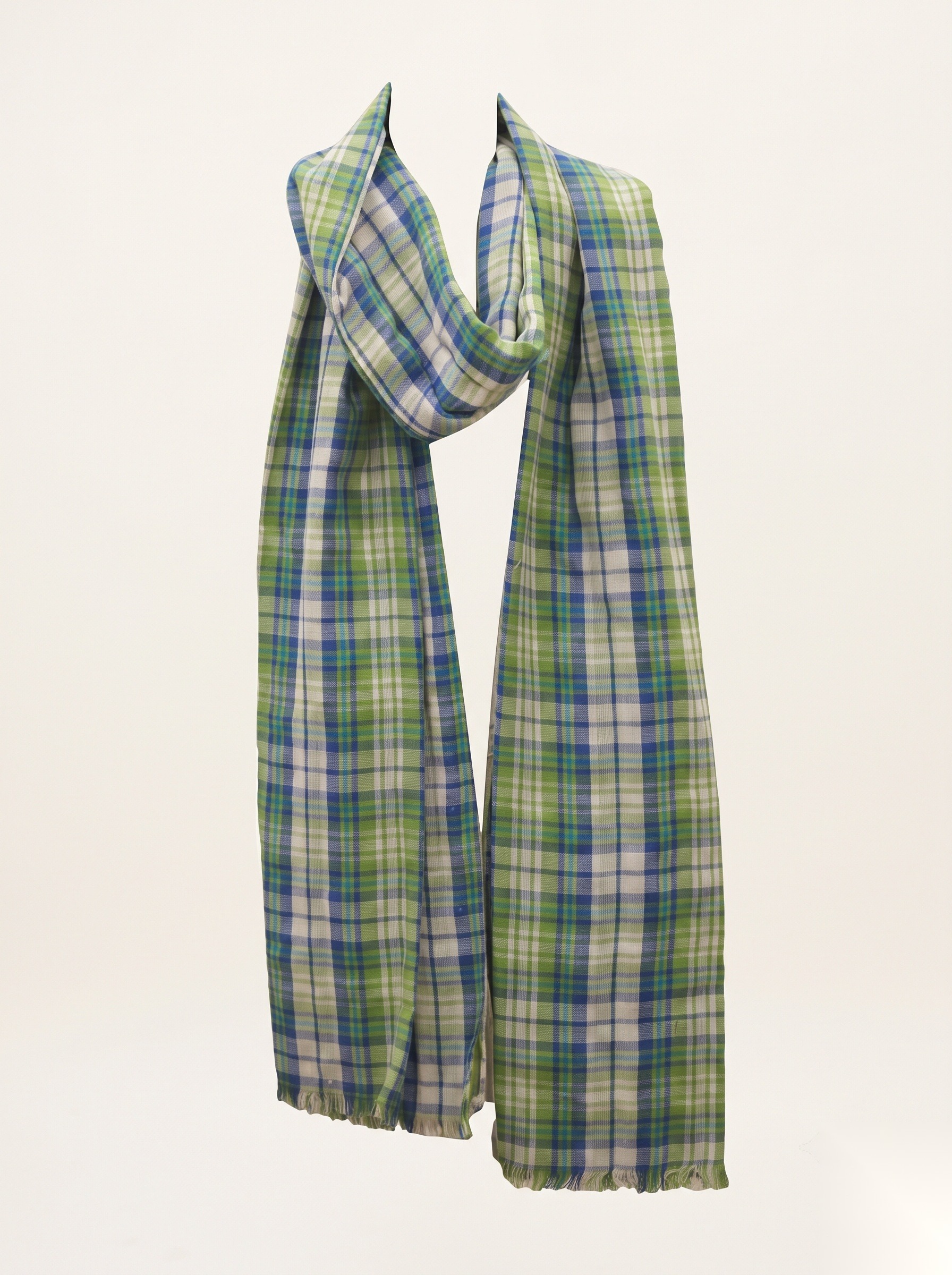 Cotton Check Scarves, KK Fashion Exports