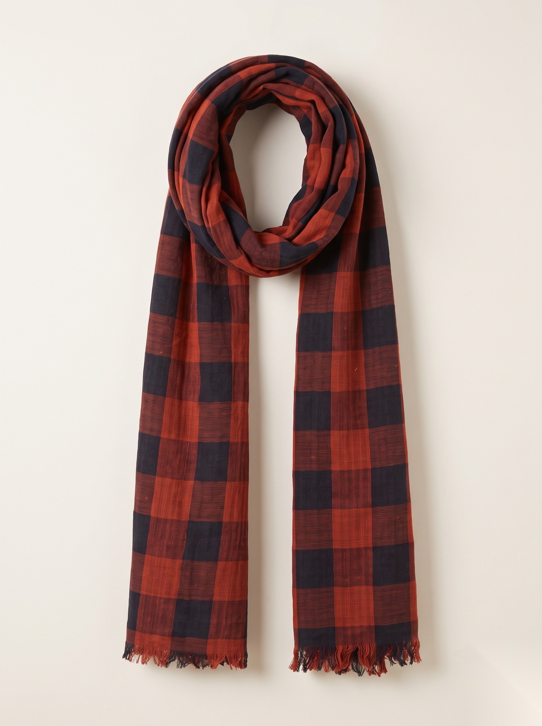 Cotton Check Scarves, KK Fashion Exports