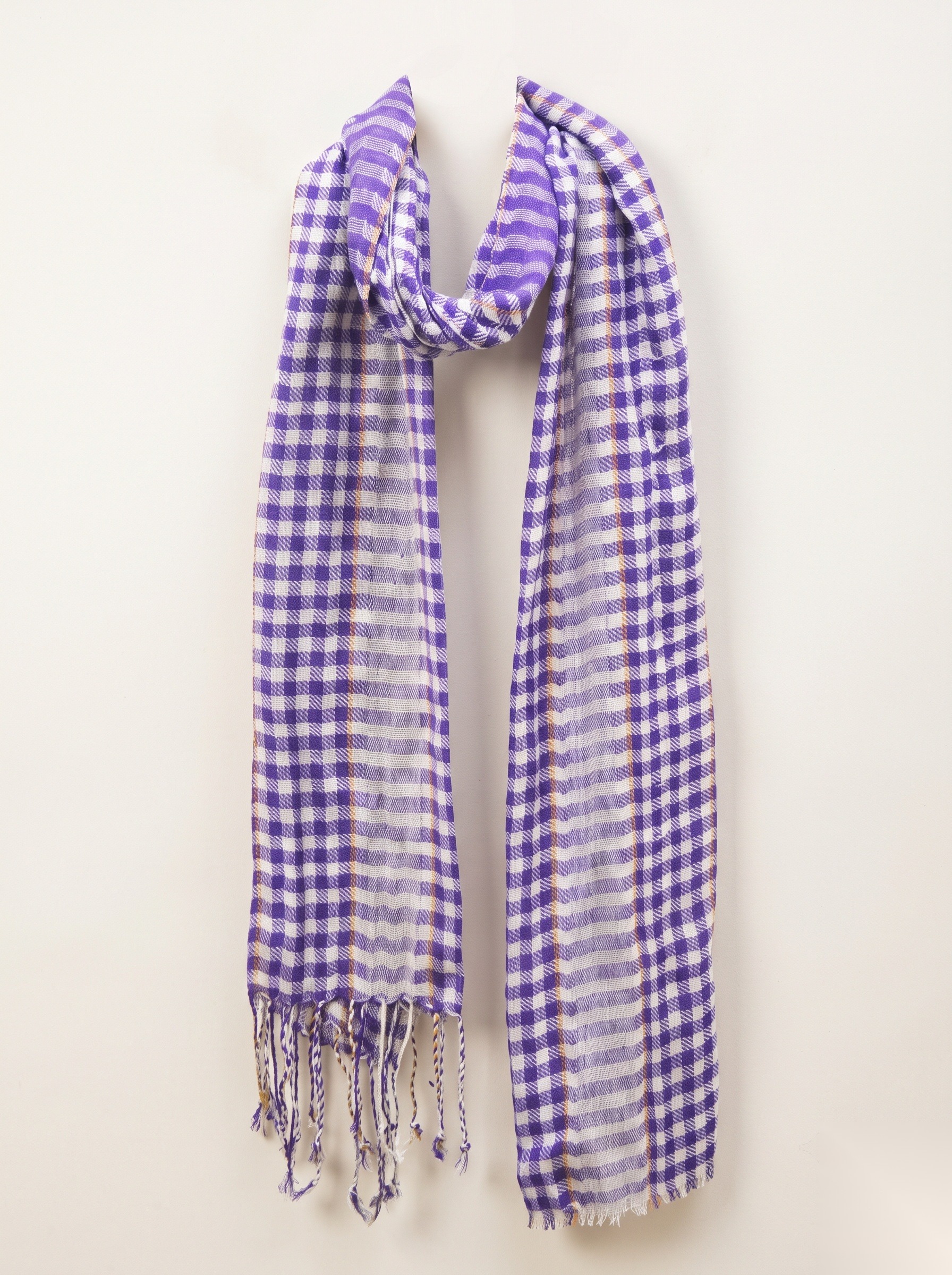 Cotton Check Scarves, KK Fashion Exports