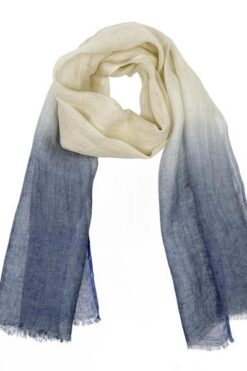 sciarpa di lino ombre