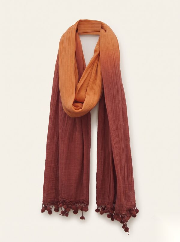 Linen Ombre Scarves, KK Fashion Exports