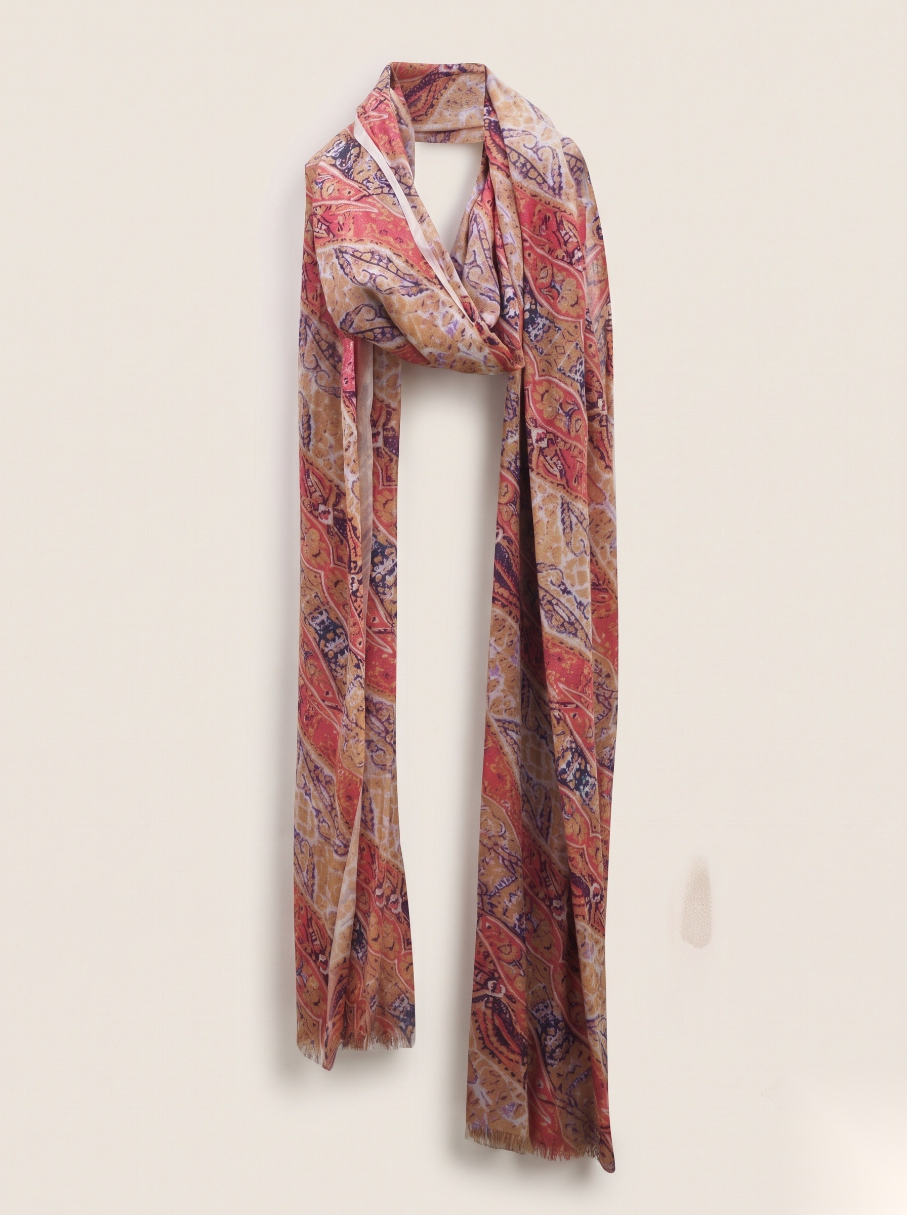 Linen Printed Scarves, KK Fashion Exports