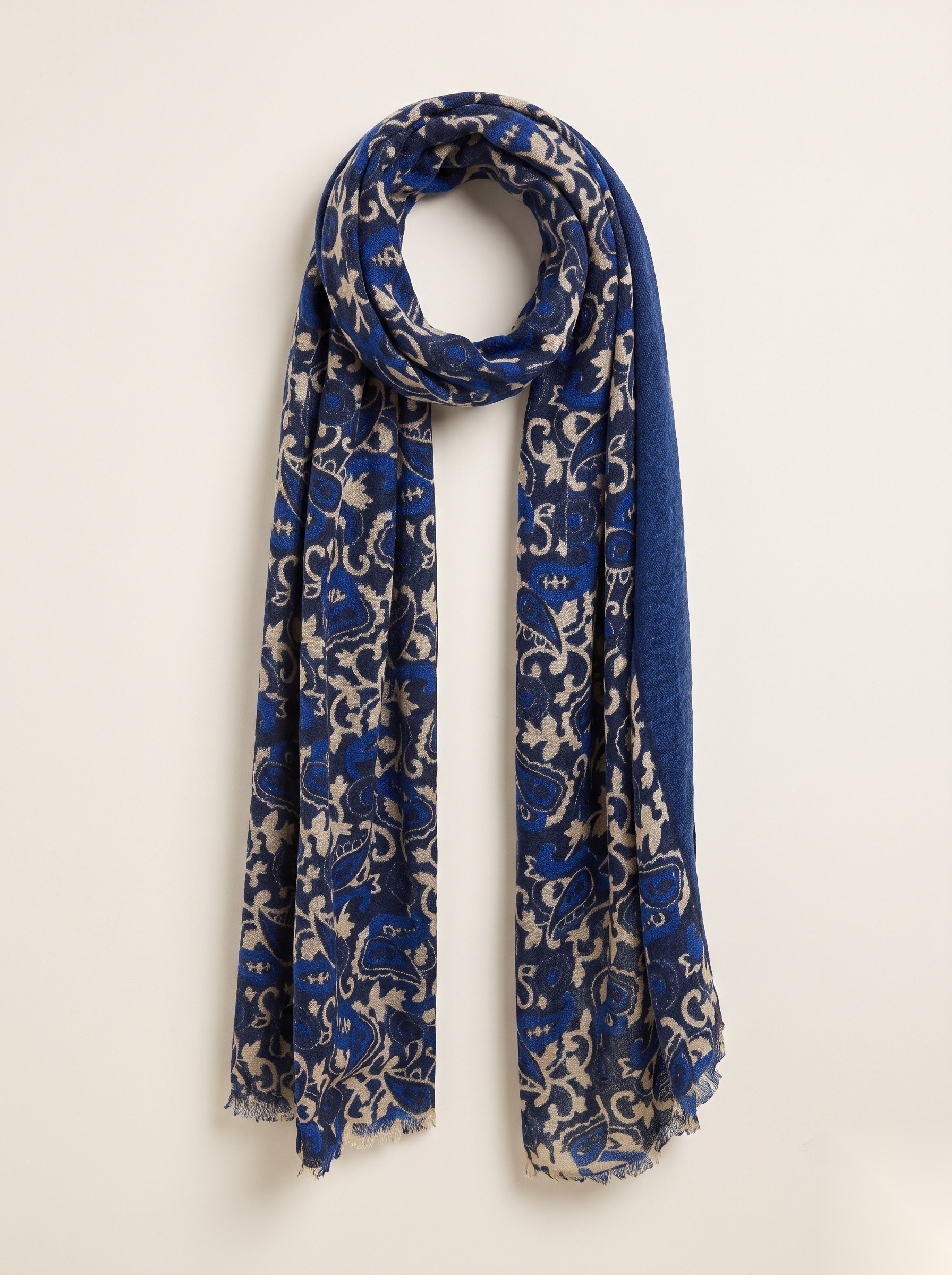 Wool Printed Scarves, KK Fashion Exports