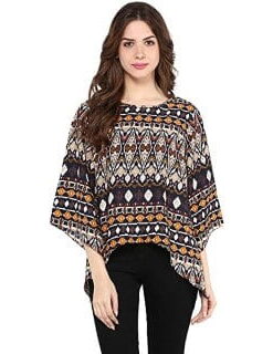 Топ с принтом