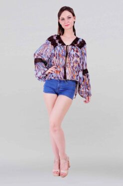 Polyster printed Top