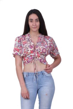 Haut imprimé viscose