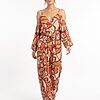 Jumpsuits i polyestergeorgette