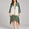 Vestidos tipo kimono de viscosa