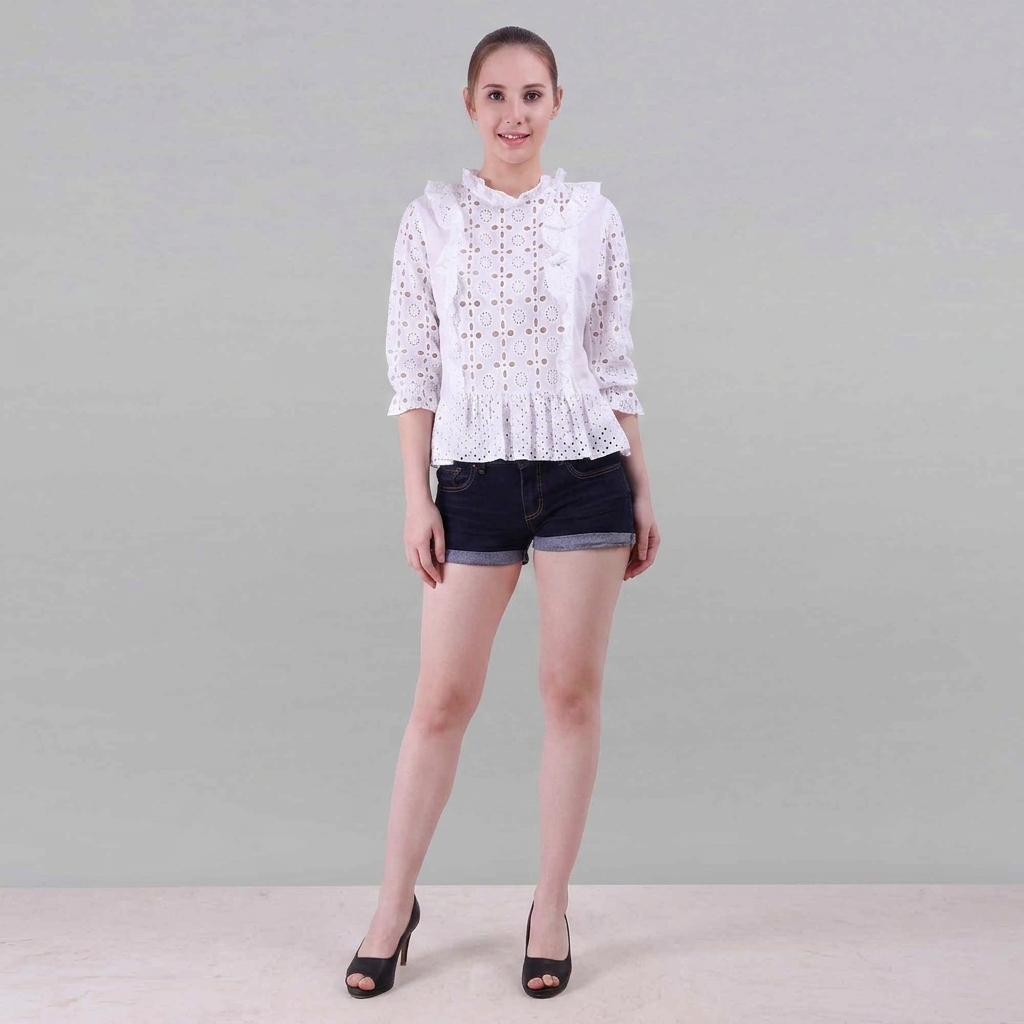 Cotton Embroidery Tops