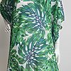 Digital Printed Silk Kaftan Tops