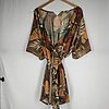 Digital Printed Silk Kaftan Tops