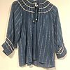 Embroidered Cotton Jacquard Tops