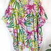 Tasseled Waterfall Viscose Beach Kaftan