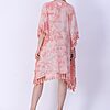 Tasseled Waterfall Viscose Beach Kaftan