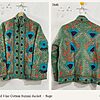 Arrowhead Vine Cotton Suzani Jacket