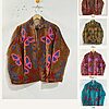 Butterfly Garden Velvet Suzani Jacket