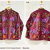 Butterfly Garden Velvet Suzani Jacket