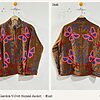 Butterfly Garden Velvet Suzani Jacket