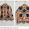 Carnation Bloom Cotton Suzani Jacket