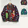 Christmas Day Velvet Suzani Jacket
