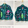 Christmas Day Velvet Suzani Jacket