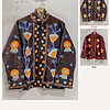 Cone Flower Cotton Suzani Jacket