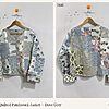 Cropped Quilted Patchwork Jacket
