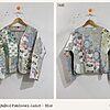 Cropped Quilted Patchwork Jacket