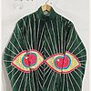 Evil Eye Rays Velvet Suzani Jacket