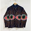 Evil Eye Rays Velvet Suzani Jacket