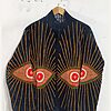 Evil Eye Rays Velvet Suzani Jacket