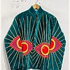 Evil Eye Rays Velvet Suzani Jacket