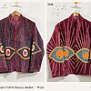 Evil Eye Rays Velvet Suzani Jacket