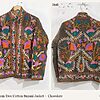 Fan Blossom Tree Cotton Suzani Jacket