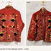 Fan Blossom Tree Cotton Suzani Jacket
