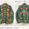 Fan Blossom Tree Cotton Suzani Jacket