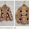 Fan Blossom Tree Cotton Suzani Jacket