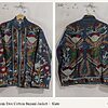 Fan Blossom Tree Cotton Suzani Jacket