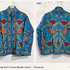 Fan Blossom Tree Cotton Suzani Jacket