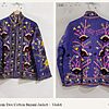Fan Blossom Tree Cotton Suzani Jacket