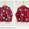Hearts & Crosses Velvet Suzani Jacket