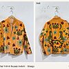 Leopard Pair Velvet Suzani Jacket