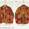 Leopard Pair Velvet Suzani Jacket