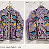 Lilac Bird Cotton Suzani Jacket