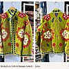 Lime Star Medallion Velvet Suzani Jacket