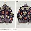 Palm & Daisy Velvet Suzani Jacket
